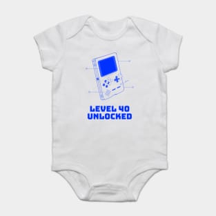 Level 40 Unlocked Baby Bodysuit